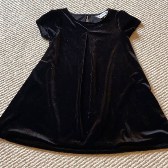 Girls Velvet dress , size S/4 - Picture 1 of 3